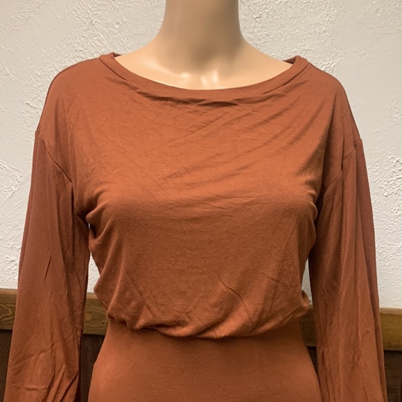 Lulus long sleeve bodycon mini dress - Picture 2 of 6